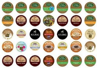 New Crazy Cups Flavored Coffee Sampler K Cup Pack for Keurig Brewers