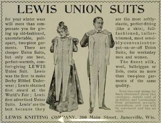 Knitting Union Suit Underwear Long Johns Men Women Buttons Pajamas