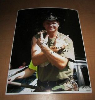 Call of the Wildman ERNIE BROWN JR. Turtleman Signed AUTOGRAPHED