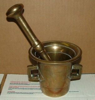 mortar and pestle brass