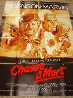 French Poster 47x63by Peter Hunt with Charles Bronson,Lee Marvin,Angie