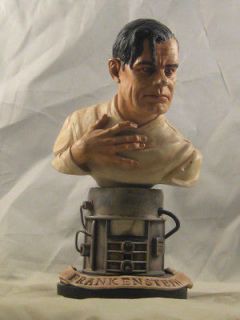 Bride of Frankenstein Colin Clive painted resin model 1/4 bust Dr