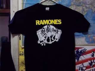 RAMONES Road to Ruin t shirt YL S M L XL  punk CBGBs sex pistols