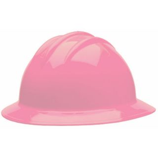 Made in USA Womens Pink Bullard Ratchet Wide FULL Brim Hard Hat