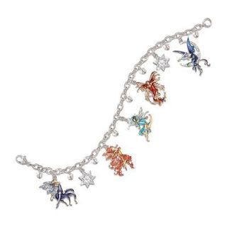 Charm Bracelet Fairy Jewelry Gift For Her By Bradford Exchange