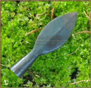 Leaf shaped broadhead arrow head