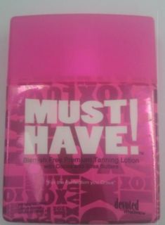 Must Have Indoor Tanning Bed Lotion by Devoted Creations Tan   NEW 8