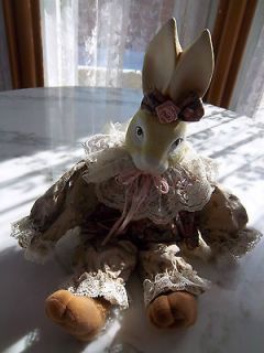 House of Lloyd 291909 Darling Dressed Up Rabbit Doll Wendy Wabbit
