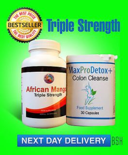 African Mango Pure Extreme Pro Max Combo Cleanse Detox Fat Burner