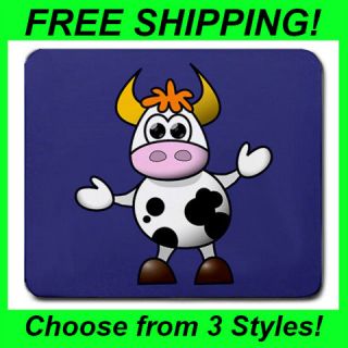 Standing Cow   Mousepad / Placemat (Rubber) DD206 3