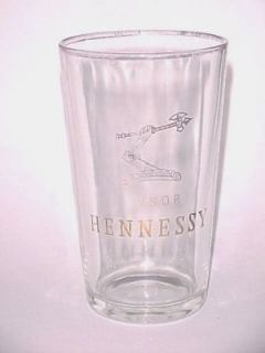 OLD EDITION  Singapore 50s Hennessy Cognac Golden Axe glass mug (#2