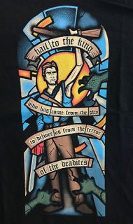 Stained Ash Window Bruce Campbell Army of Darkness (Evil Dead