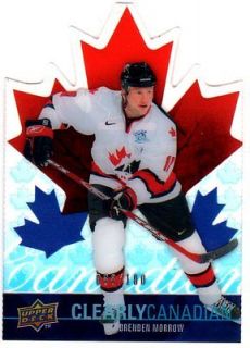 2009 10 Upper Deck Clearly Canadian #CANBM Brenden Morrow