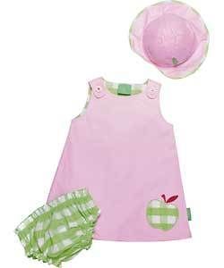 GIRLS EMMA BUNTON DRESS HAT & KNICKERS 3 PIECE OUTFIT   AGES 3   24