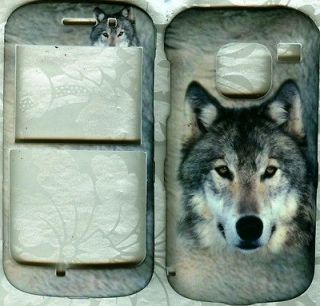 White Wolf Straight Talk Nokia E5 3g Smart Phone phone cover case