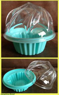 Single Cupcake Cake Muffin Holder Travel Box Container Packed Lunch