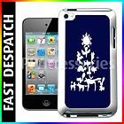 Tower Sun at Top Dog Fish Cat Birds Rabbit Case For iPod Touch 4th Gen