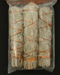 Mini Smudge Stick 3 Pack Set~ DESERT SAGE Herb Wands