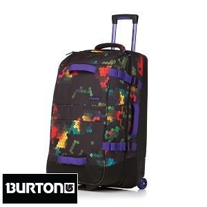 Burton Wheelie Double Deck Mens Luggage   Digi Floral