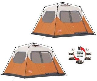 COLEMAN Outdoor Camping Waterproof 6 Person Instant Tents   10x9