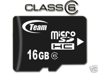16GB 16G microSD micro SD SDHC TF Memory Card Class 6