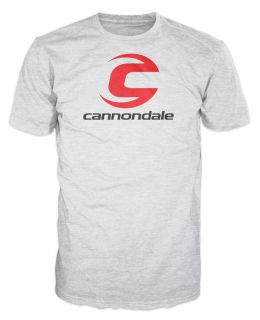 Cannondale Mountain Bike Bicycle Components T Shirt (Grey)