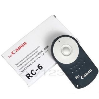Canon RC 6 Remote Control for Canon EOS 450D 500D 550D 600D 7D 60D 5D