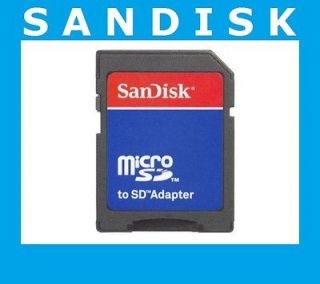 TD SANDISK MICRO SD HC TO SD SDHC CARD ADAPTER FOR 1GB 2GB 4GB 8GB