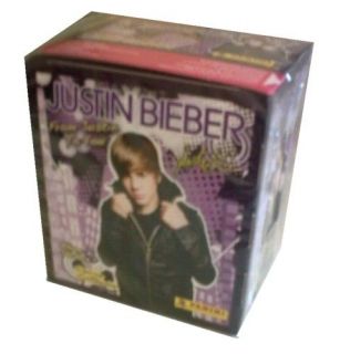 JUSTIN BIEBER FROM JUSTIN TO YOU BOX STICKERS 50 PACKS