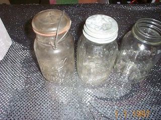 old mason jars~Balls Ideal~Crown~ve ry old~excl