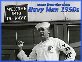 Navy Men 1950s NTC San Diego Boot Camp
