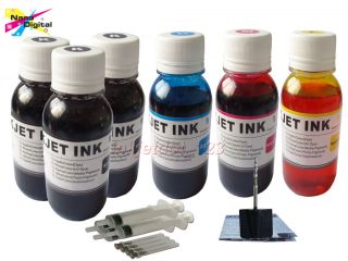 Refill ink kit for Canon MP270 MP280 MP495 PGI 210 24OZ