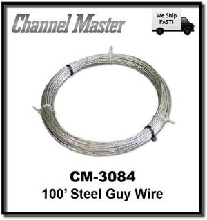Master Guy Wire   6/20 Steel Guy Cable   TV Antenna Mast CM 3084