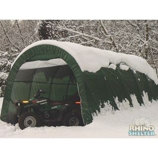 MDM Rhino Shelters 12 x 20 x 8 Round Style Portable Garage (NEW)