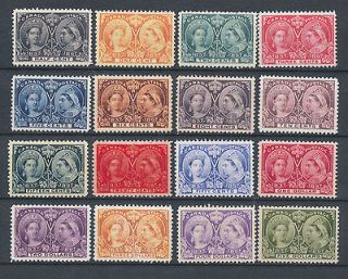 COPY Canada 16 stamps mint FULL set Queen Victoria Jubilee (1837) 1897