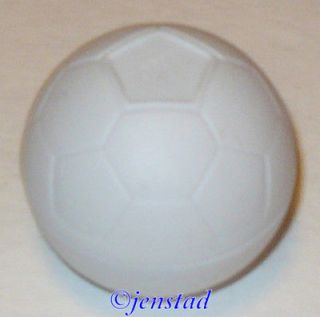 ONE WHITE MINI TOY SOCCER BALL LEGO SPORTS CITY FOR FIGURES OR PLAY