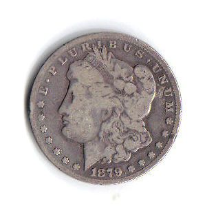 1879 CC Morgan Dollar Very Good Condition Lot # 1004