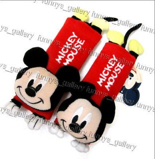 Mickey Mouse Baby Car Shoulder Pad Car Seat Belt Cover