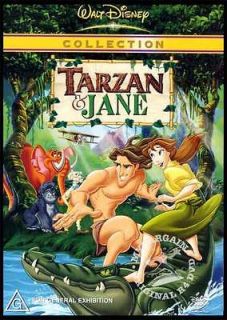 Walt DisneysTARZA N AND JANENEW DVD R4
