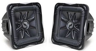 KICKER SUBWOOFER PACKAGE PAIR OF S12L7 12 1500 WATTS L7 SUBWOOFER