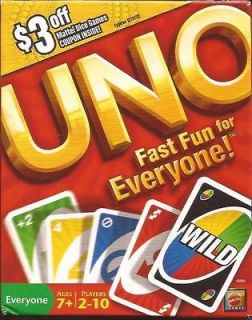 UNO Card Game   Fast Fun for Everyone NEW