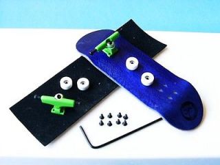Gator complete wooden fingerboard skateboard toy purplegreenwhi te