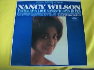 Nancy Wilson   Yesterday Love Songs Todays Blues   Original Capitol LP