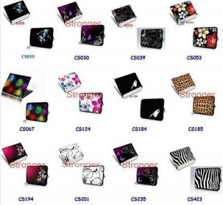 10 Colorful Laptop Case Bag + Sticker Hot For 10.1 HP Mini 110/Acer