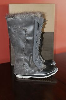 SOREL WOMENS CATE THE GREAT NL1642 PEWTER/ELEPHAN T SKIN #7 $200