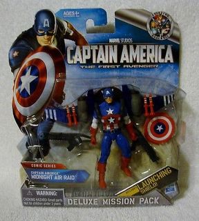 Captain America Midnight Air Raid Deluxe Mission Pack Hasbro MIP