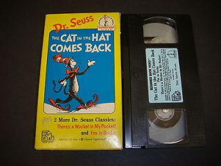 dr seuss the cat in the hat vhs