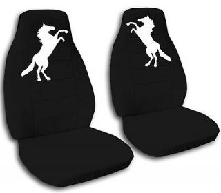 BRAND NEW**CAR SEAT COVERS with mustang HORSE choose your color