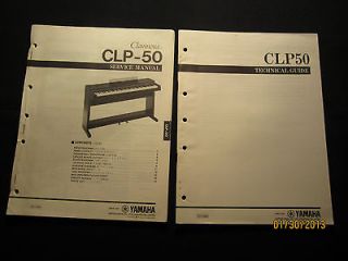 Yamaha Clavinova Piano CLP 50 Service Manual Schematics Parts List