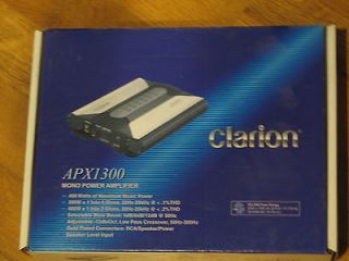 APX1300 Monoblock Amplifier / Cleaning out old Inventory for 2013